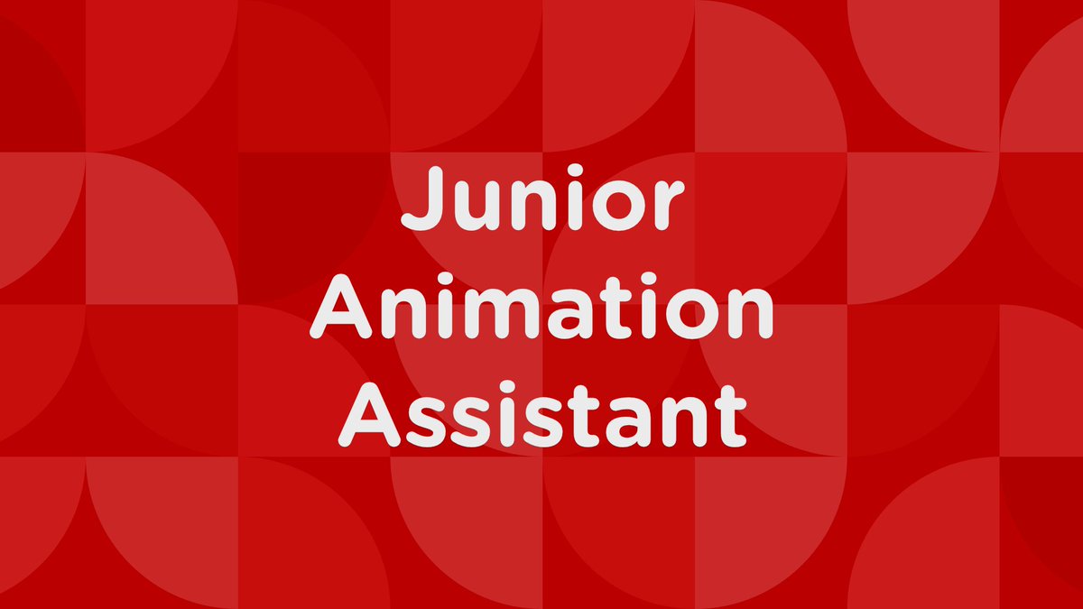 We are looking for a Junior Animation Assistant to help create animations and VFX at our Bristol UK studio.

You'll need good 3D skills and a working knowledge of After Effects.

Follow the link for more info and how to apply.

aproductions.co.uk/careers/junior…

#AnimationJobs #Bristol