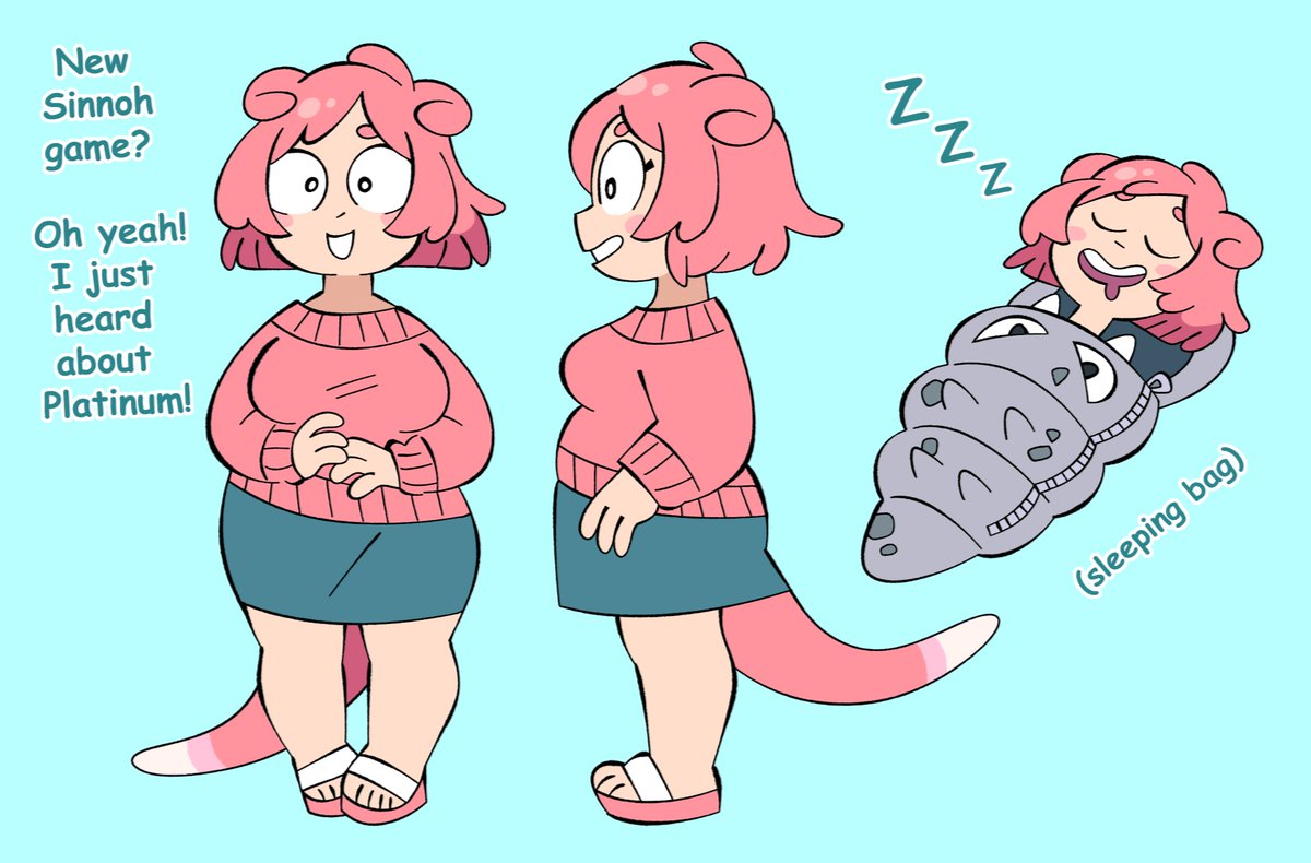 BillSpooks's tweet photo. Thanks for liking my slowpoke gal! Here's some more doodles :3c https://t.co/OuLNxuAqc4