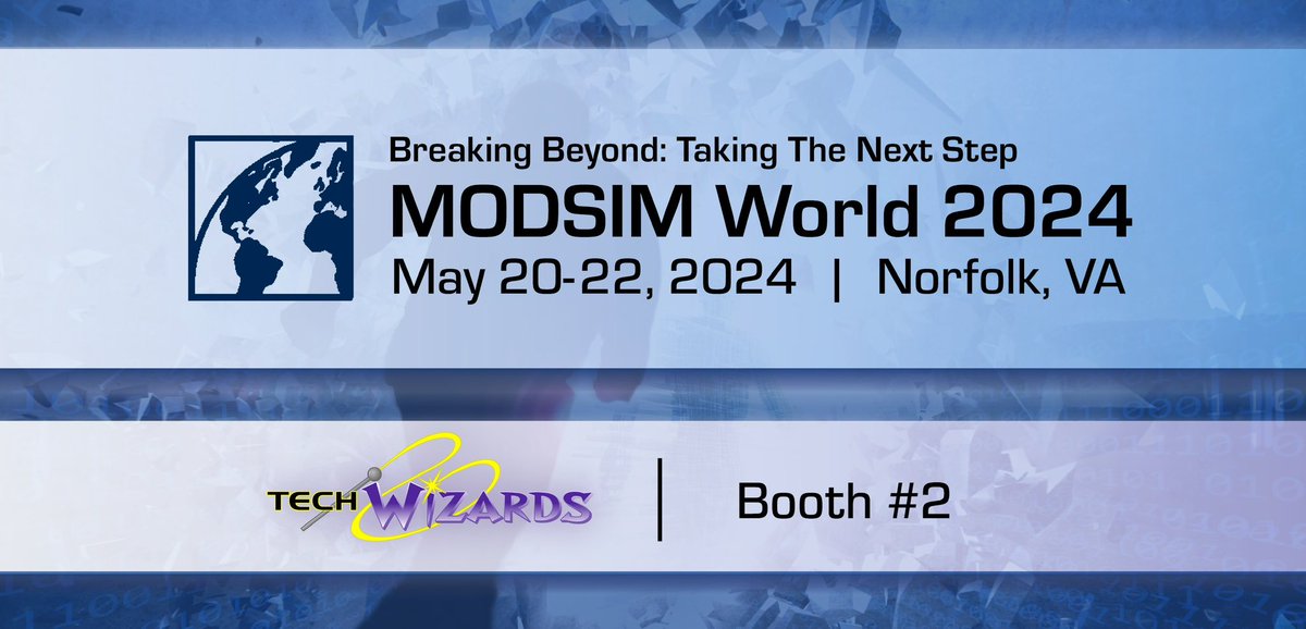 techwizardsinc_'s tweet image. Tech Wizards is excited to return to #MODSIM2024! Find out what we have planned for this week in our press release here: tech-wizards.com/single-post/te…