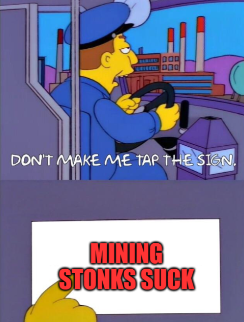 If you bought Gamestop 20 years ago you're sitting on a 10-bagger even though the company should've died years ago.

If you bought Barrick your stonk is down, despite a 6-fold increase in the gold price.

Bull market or not, never forget