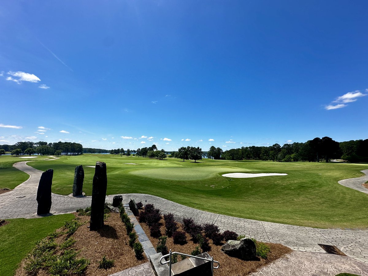 talking to Auburn HC Bruce Pearl in a little while it’s an absolutely gorgeous day for his Fore The Children Golf Classic at Willow Point