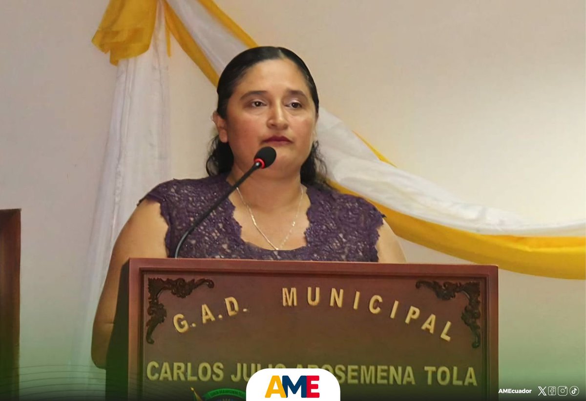 #AMEregional2 | Nuestra presidenta de #AME #UTR2 y alcaldesa del @GADArosemena, Ligia Caiza, dio cumplimiento al proceso participativo de #RendiciónDeCuentas, informando a sus mandantes sobre la gestión realizada durante el #Año2023 en los ámbitos de sus competencias.