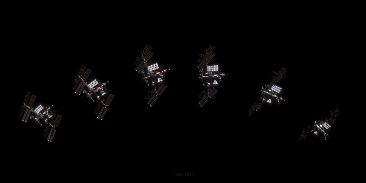 By best #ISS image to date - captured last night as it flew over the UK at 23:15 local time. Good seeing conditions and focus allowed for terrific detail, with all of the stations modules nicely defined. What a beauty! #astrophotography #telescope