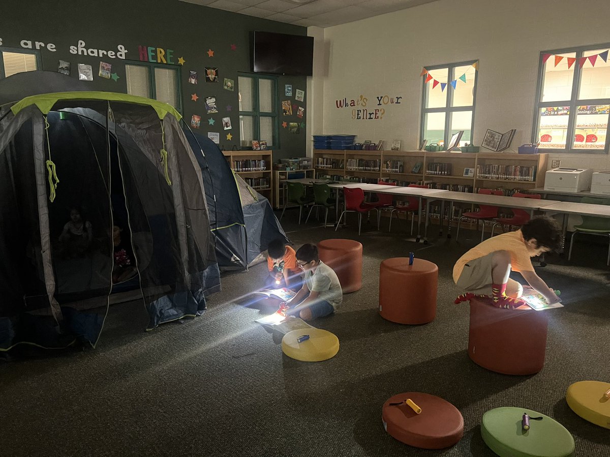 NISDLibraryServices (@nisdlib) on Twitter photo Itโs Camp Read SโMore at the <a href="/NISDWernli/">Dr. Caroline Wernli Elementary School</a> library today! Students got to enjoy some books by the โcampfire,โ in tents, and with flashlights. They also learned how they can keep reading all summer long! #NISDLibraries #TeamNorthside @nisd <a href="/WernliLibrary/">NISD Wernli Library</a> Itโs Camp Read SโMore at the <a href="/NISDWernli/">Dr. Caroline Wernli Elementary School</a> library today! Students got to enjoy some books by the โcampfire,โ in tents, and with flashlights. They also learned how they can keep reading all summer long! #NISDLibraries #TeamNorthside @nisd <a href="/WernliLibrary/">NISD Wernli Library</a>