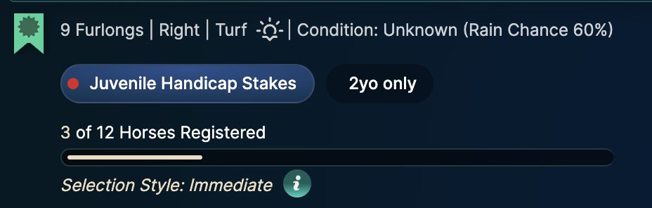 Intense Stables tweet media