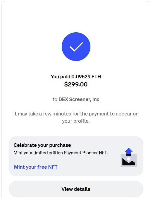 Dexscreener social update paid

TX proof: etherscan.io/tx/0x0ea1f9aa8…