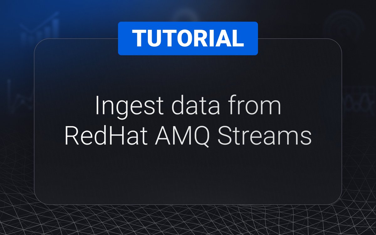 RisingWaveLabs's tweet photo. 📢 First of many tutorials to be introduced to our X tribe! 📢
Learn how to ingest data from @RedHat AMQ Streams into RisingWave by using the #Kafka source connector in RisingWave!
📖 For details, read: https://t.co/nzSjdL61wl
#apachekafka #amqstreams https://t.co/cv9ZobUs8d