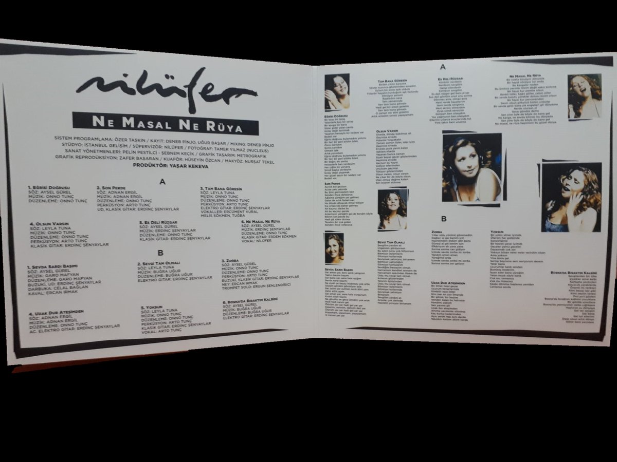 Diva_Nilufer's tweet photo. Nilüfer'in 1994 yılında çıkan 14. stüdyo albümü "NE MASAL NE RÜYA" plak formatı olarak satışa sunuldu!
Yapım: @YasarKekevaPlak
#Nilüfer #Nilüferyumlu #albüm #plak #NeMasalNeRüya #SonPerde #müzik #music #OnnoTunç #AyselGürel https://t.co/4XwAEcmGVP