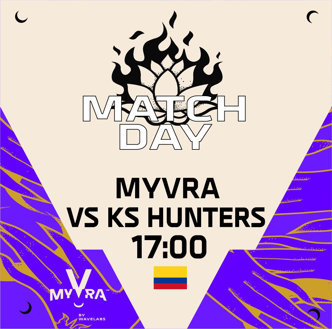 Myvraesports's tweet image. Hoy es match Day! 🔥 Dispuestas a darlo todo para conseguir la victoria en el último partido de la fase
 VS @KSTeamVAL
⌚ 16H🇲🇽 17H🇨🇴🇵🇪 18H🇨🇱 19H🇦🇷
#MYVRAMOS
