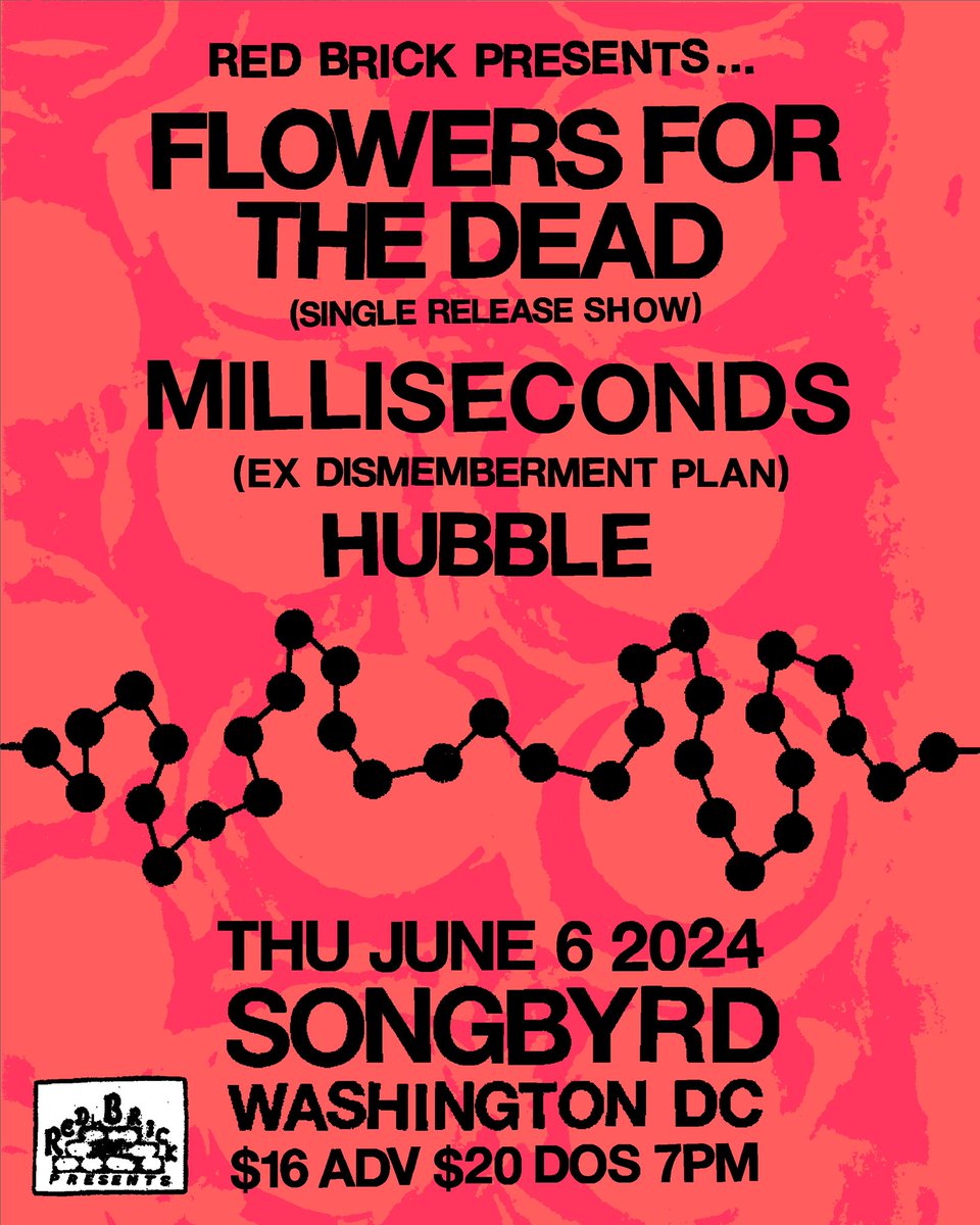 redbrick_dc's tweet image. Flyer by Erik Phillips