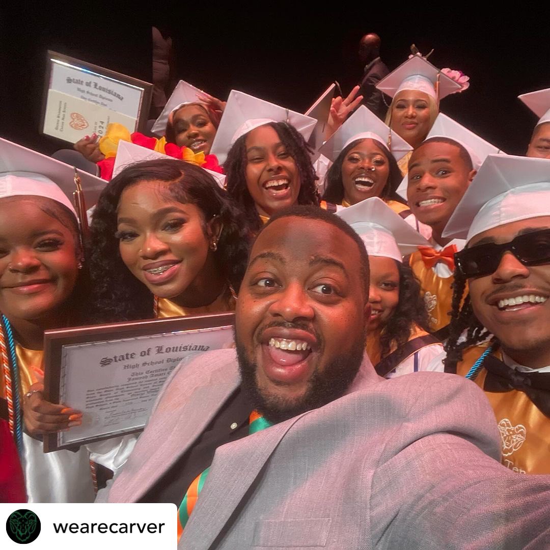 We’re throwing our caps in the air with G.W. Carver High School!🎓🤩 Congratulations to the Graduating Class of 2024! #AttendTodayAchieveTomorrow • • • “It could be easy to describe our lifetime as one of hardships, yet here we are, the most accomplished class @wearecarver has