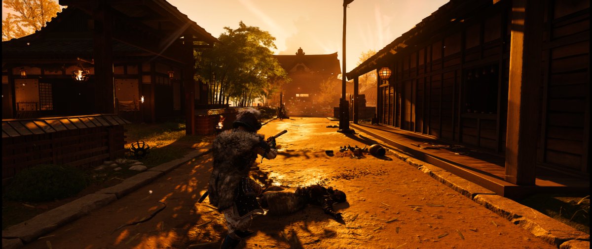 TiPanda's tweet photo. #GhostOfTsushima #VPInBW #VirtualPhotography #VPRT #VGPUnite #WIGVP #ThePhotoMode #UltraWideScreen #NVIDIA #DLSS https://t.co/ykZS1mAtRj