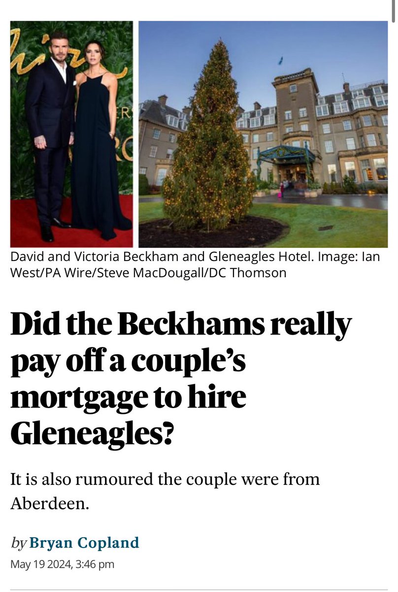 (This rumor and variations thereof have been linked to the Beckhams for more than 20 years, snopes.com/fact-check/at-…)