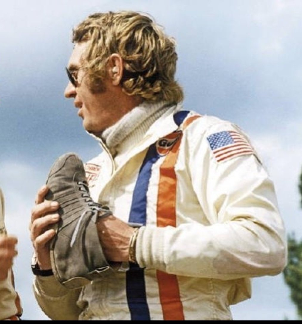 Probably the coolest man to have ever lived Steve McQueen And he wore 3 stripes on his feet #adiFamily #3stripes2soles1love