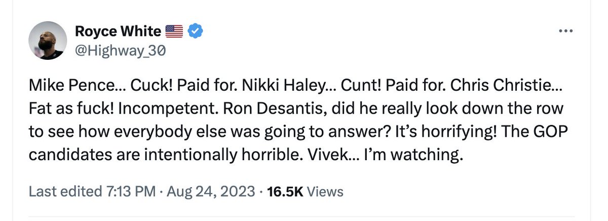 This is who the Minnesota Republican Party just nominated to run against Amy Klobuchar. There are far worse tweets still live on his page that I'm not posting because I don't want to overly disturb people.