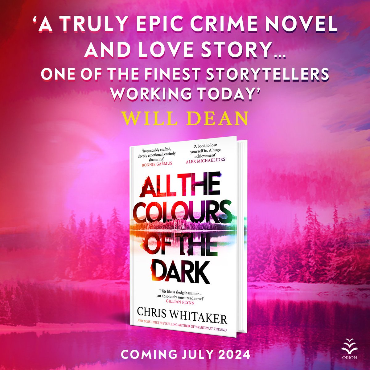 'As beautiful as it is engrossing' Thank you @willrdean! Another brilliant writer who has fallen for @WhittyAuthor's new masterpiece. It's a missing persons mystery, a serial killer thriller, a heartbreaking love story - and so much more... #ATCOTD geni.us/AllTheColoursO…