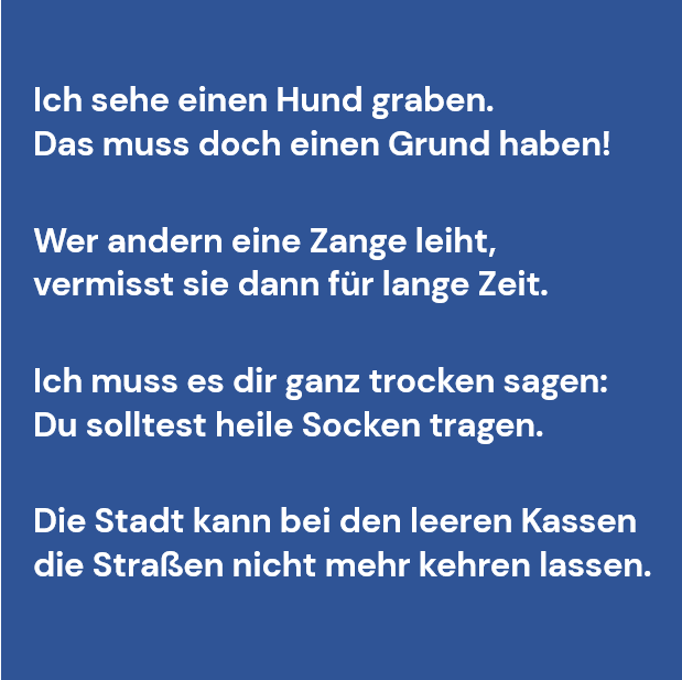 #WhyLearnGerman? You'll be able to enjoy 𝙂𝙚𝙧𝙢𝙖𝙣 𝙬𝙤𝙧𝙙𝙥𝙡𝙖𝙮, including the ever popular Schüttelreim (a rhyme involving a spoonerism). Here is a couple of examples - can you work out what they mean? 🤔