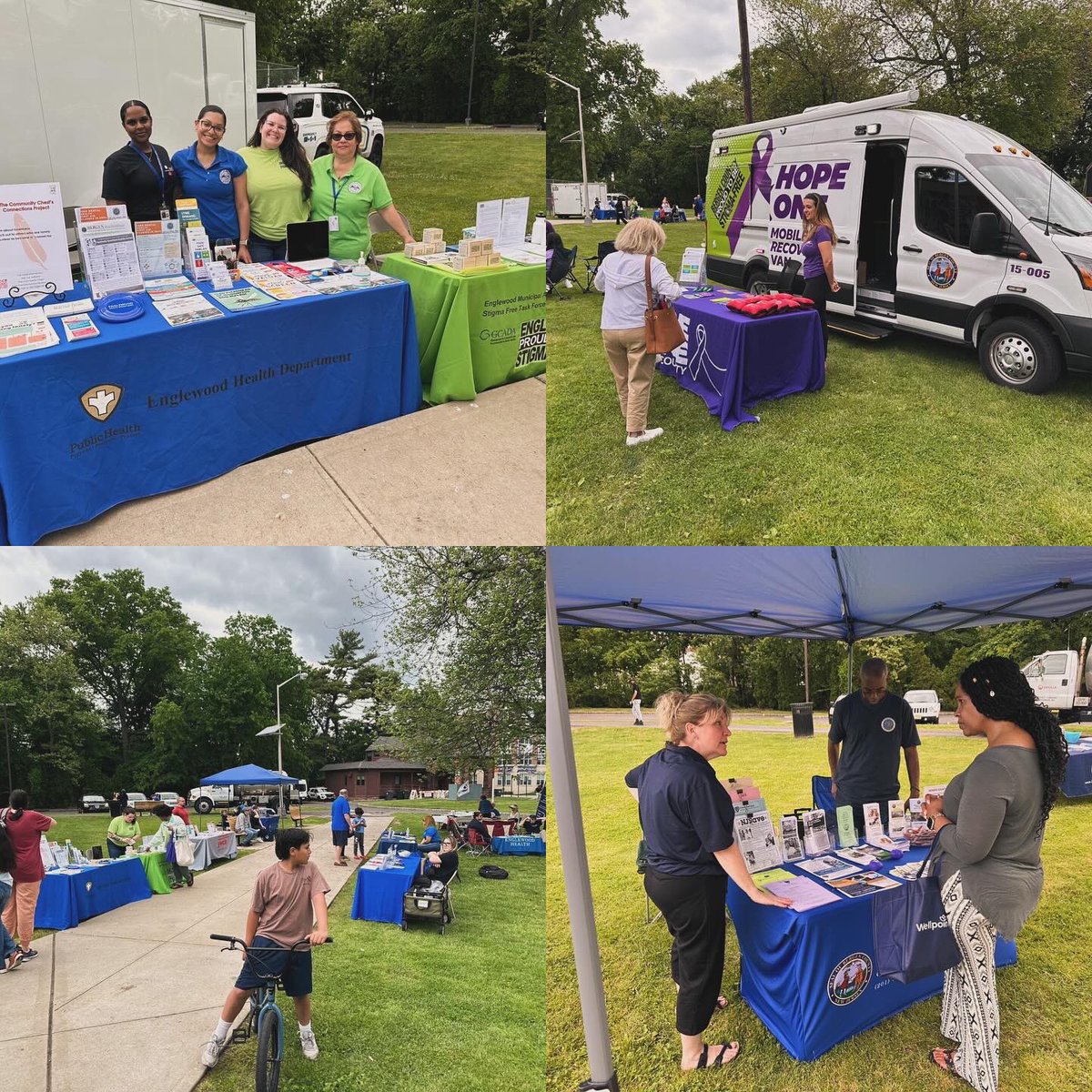 Thank you to all who came out for yesterday’s Mental Health Awareness Month event in Mackay Park!

#ENGLEWOODEXCELLENCE #englewoodpolice #NJ #bergencounty #englewood #mentalhealth #mentalhealthawareness #newjersey #CommunityPolicing @vantagehealthnj @CarePlusNJ