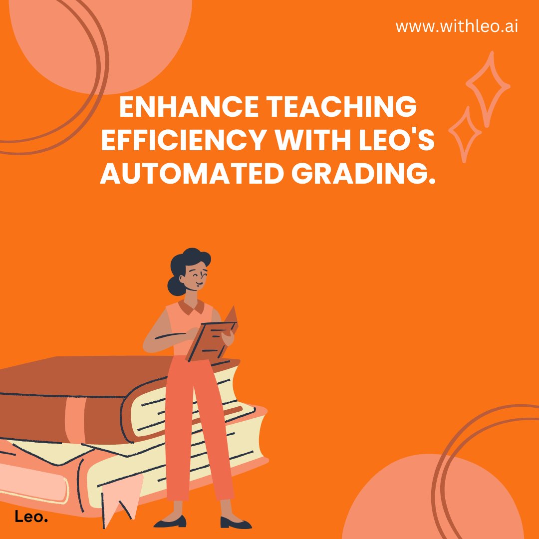 Maximize teaching efficiency with Leo's automated grading! 🚀 Customize rubrics to align AI feedback with your learning objectives. Explore more at withleo.ai. #AI #edtech #education #teaching #AIinEducation #TeacherTools #TeachingAssistants #EducationalAI