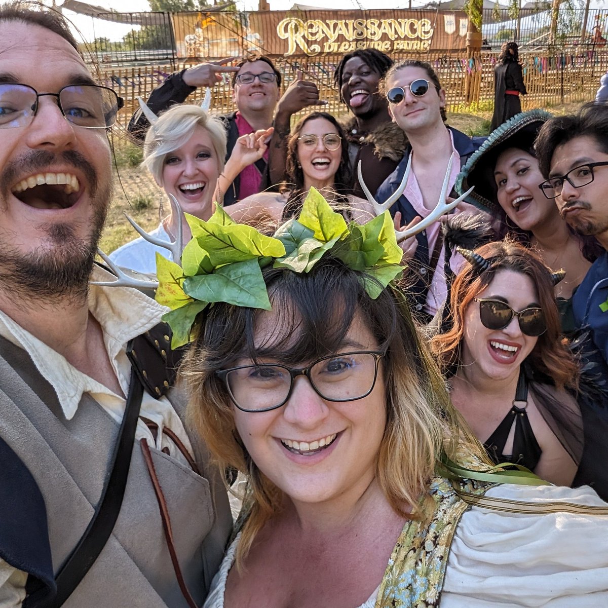 We Ren Faire'd. Major success.