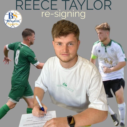 beeston_sports's tweet photo. NEW RE-SIGNING REECE TAYLOR

@reece_taylor21 @beeston_sports 

Another player we are delighted to see back in the #beestonsportsfamily is Reece Taylor.
The all-action midfielder has had a fine season at @WolvesCassies &amp; we hope to be able to confirm his plans for next yr shortly https://t.co/bPBV1e1PK3
