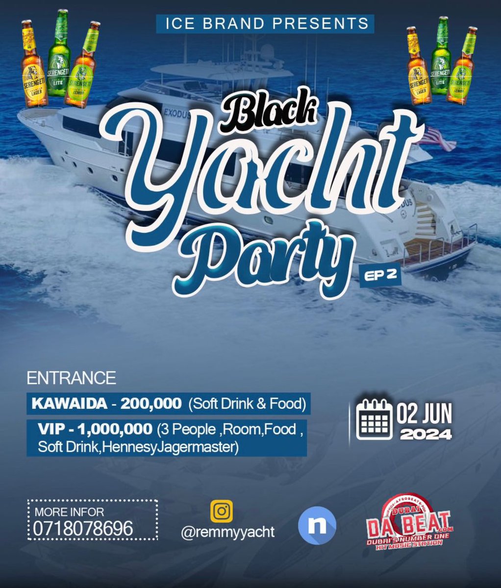 BLACK YATCH PARTY EP 2 !! SOON...