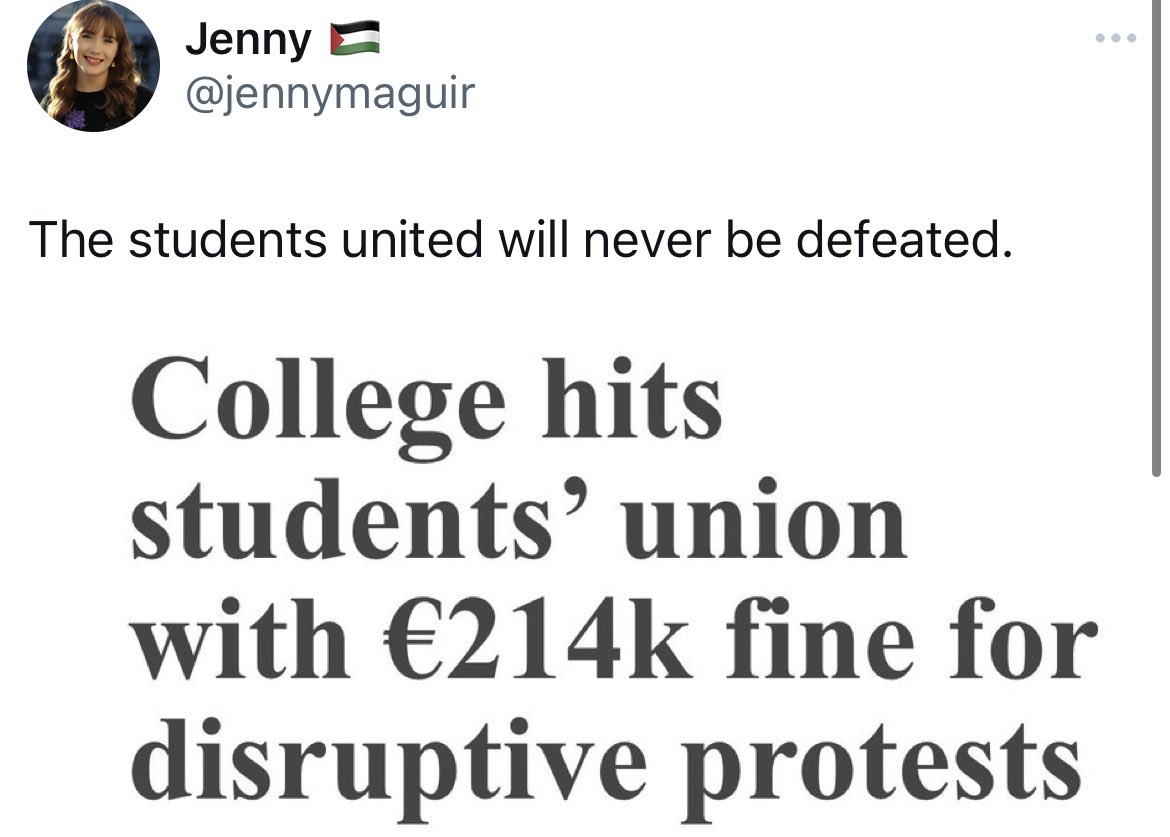 once more, the students united will never be defeated ✊