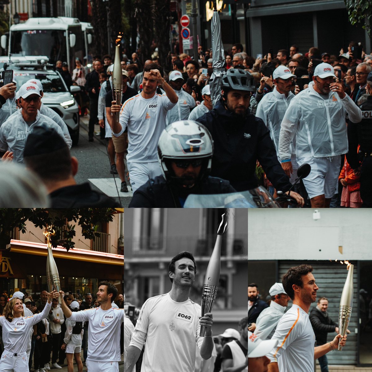 Moment magnifique de partage dans les rues de la ville où tout a commencé pour nous avec le plus beau des symboles du sport 🔥🕊.
Merci à vous pour les sourires et les mots qui réchauffent les cœurs 🥰
Toutes nos bonnes ondes pour les athlètes de <a href="/Paris2024/">Paris 2024</a> !
