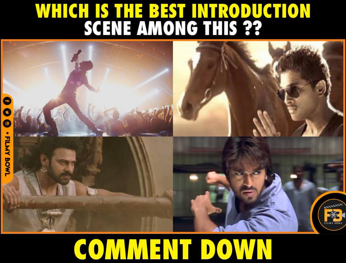 Which is the Best INTRODUCTION Scene among this ?? Comment Down 👇👇