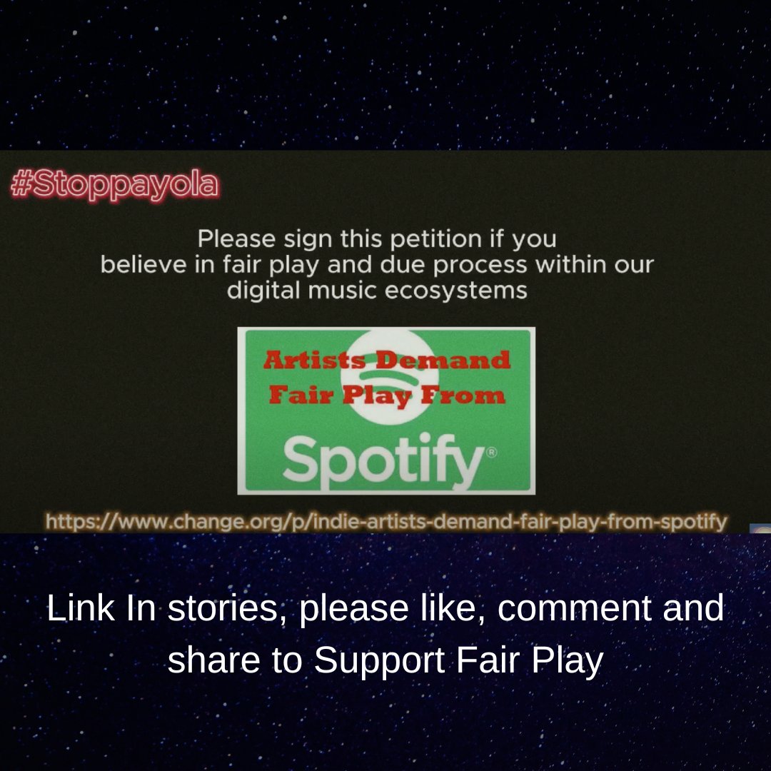 STAND WITH US! EDEagle & NAS have impacted our lives & careers, but Spotify is silencing his voice! Sign the petition to #FreeEdEagle & reverse this unfair decision: Please W C & S👇@edeagle89 Please watch👇 youtu.be/LL8Vsu9DJtQ #SupportIndieArtists #stoppayola #IwantmyNAS