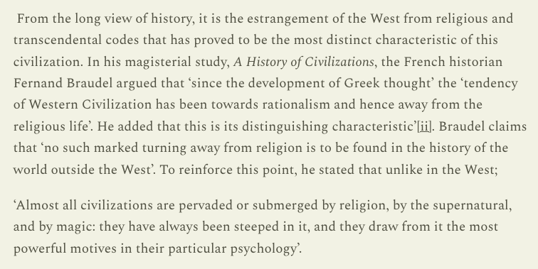 I'm not sure anybody hates Western Civilization as much as Westerners do. But is it justified? frankfuredi.substack.com/p/will-western…