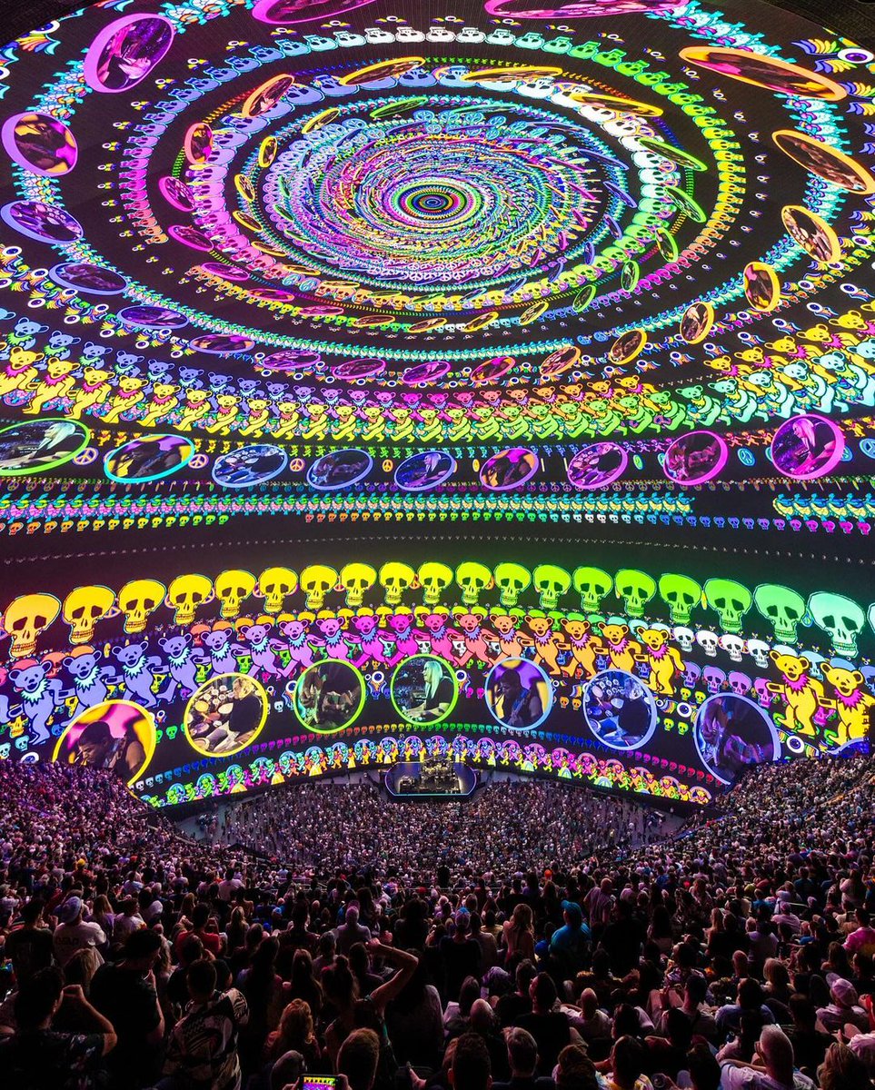 And we’re off… weekend one of <a href="/deadandcompany/">Dead & Company</a> at <a href="/SphereVegas/">Sphere</a> was pretty magical. If you can, you should…