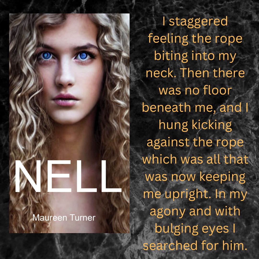 After such a grisly end, Nell was determined to make her second life one of joy with her rediscovered lover. NELL U.K. amazon.co.uk/Nell-Maureen-T… U.S.A. amazon.com/Nell-Maureen-T… Print copy. feedaread.com/search/books.a…