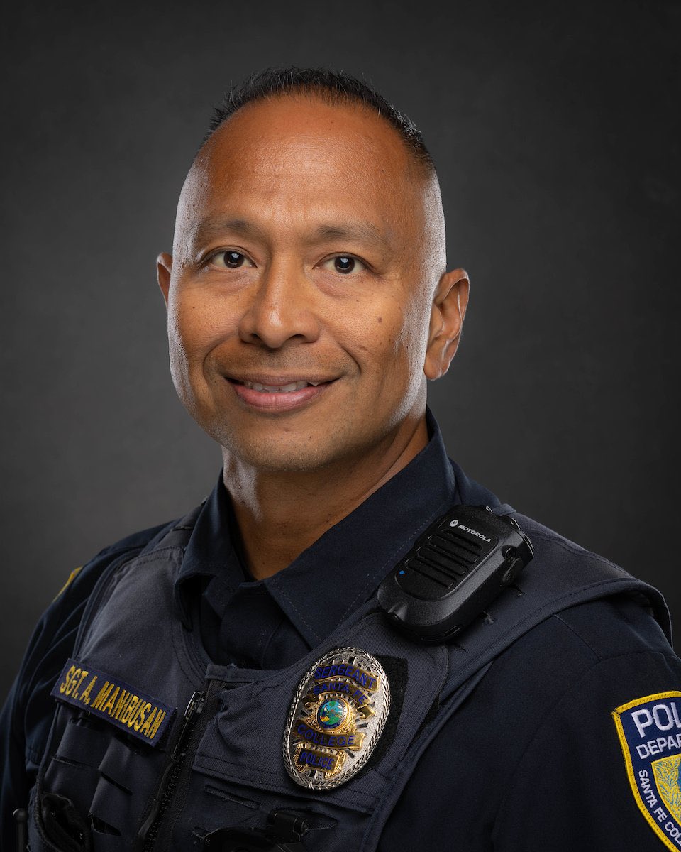 We are about 2/3 through the month of May and we just wanted to take a moment to recognize Sergeant Tony Manibusan from the great island of Guam. Tony has been an amazing public servant for us here @SantaFeCollege for over 18 years. We are grateful to have him.