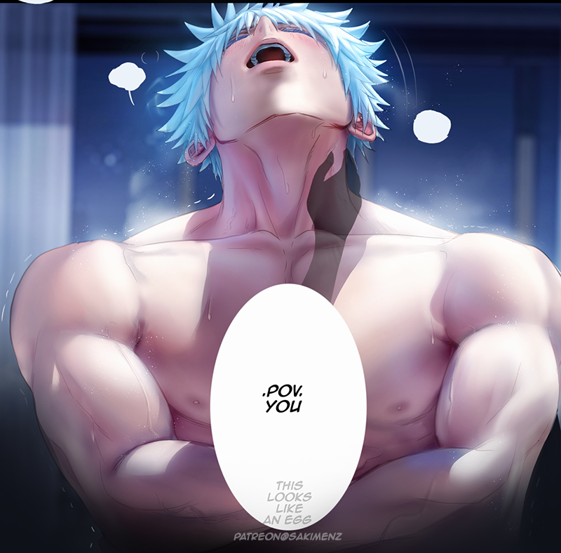 sakimichanmale's tweet photo. some of the new gojo pages this month 😙
working on more now. 🫠
up to page 19-inbio https://t.co/f0LDQE7c44