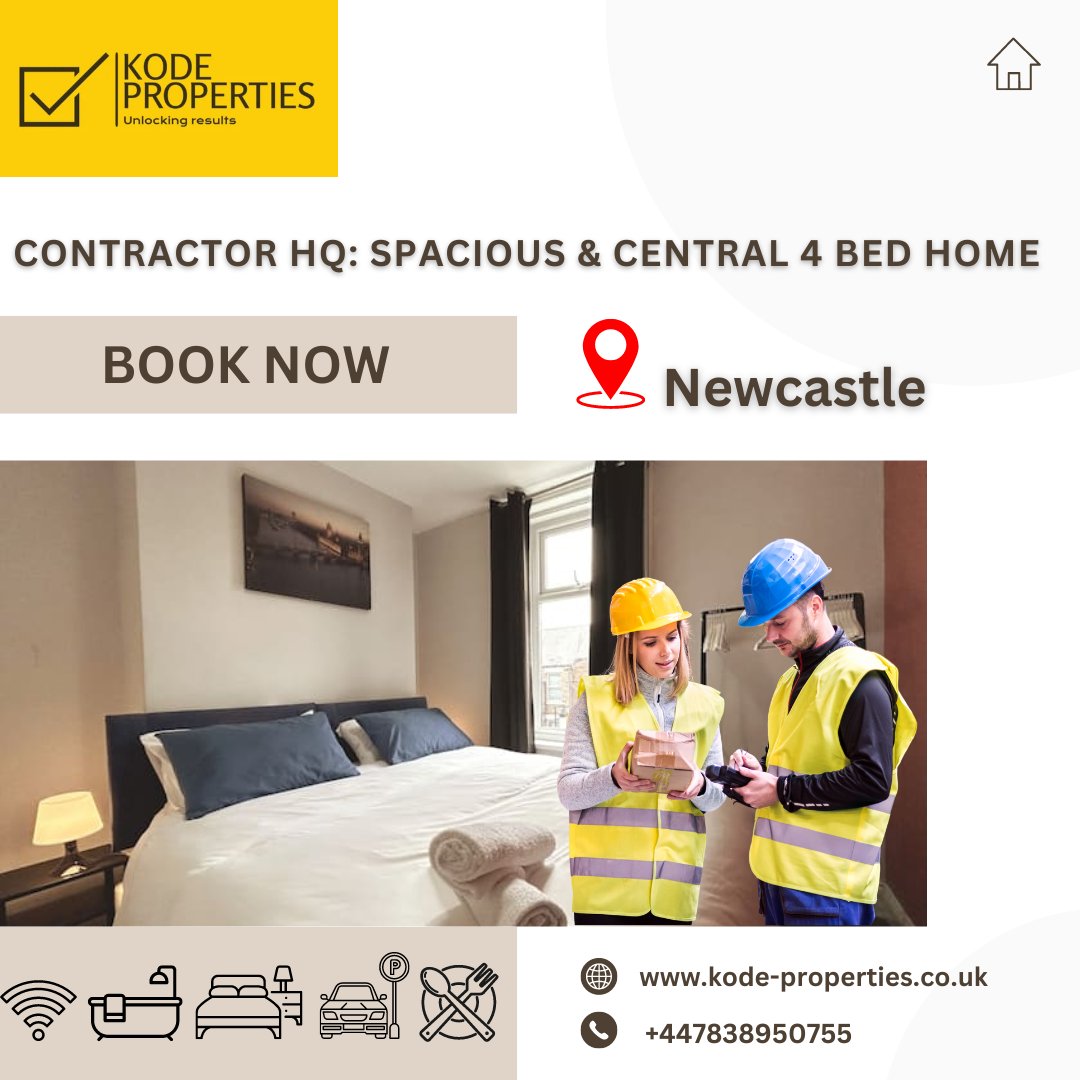Temporary short and mid-term Accommodation in Darlington and Newcastle-Upon-Tyne👍#accommodation #studentaccommodation #holidayaccommodation #boutiqueaccommodation #groupaccommodation #contractoraccommodation