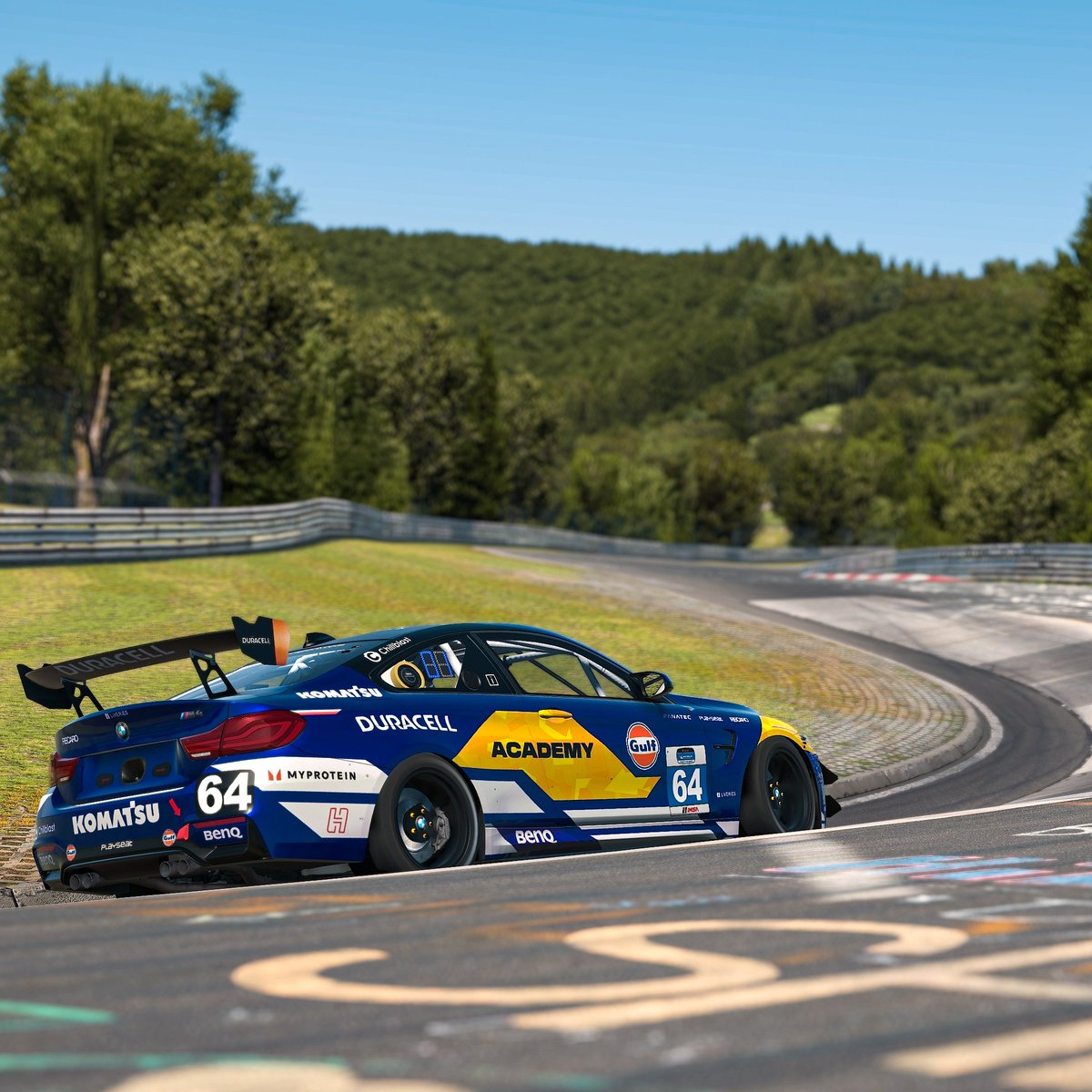 Into the Karusell 🇩🇪🌲 What's your favourite section of the Nordschleife?! 👀 #WilliamsEsports #WeAreWilliams #SimRacing #iRacing #Nurburgring24h #Nordschleife