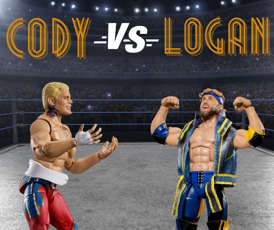 KOTOYSUSA's tweet photo. Just in time for King and Queen of the Ring this weekend! Cody Rhodes and Logan Paul figures now available! 

https://t.co/GbgiR4q5ld 

#WWE #TOYS #KOTOYS https://t.co/tyPHhFEtS1