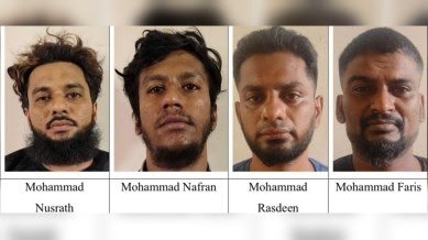 These are the 4 ISIS terrorists arrested by Gujarat ATS. Major tragedy averted.