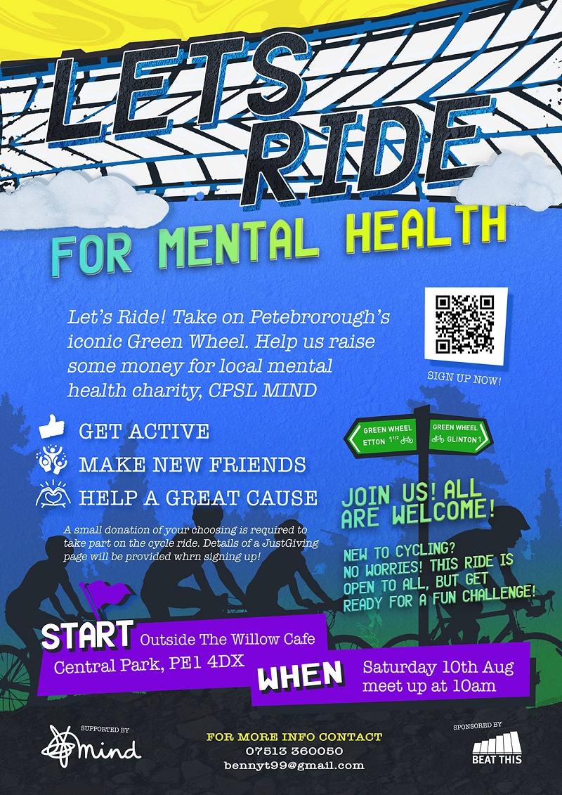 Learn about the #cycling #fundraiser planned for #peterborough using the <a href="/SustainablePECT/">PECT</a> Peterborough Green Wheel in support of <a href="/cpslmind/">CPSL Mind</a> here..

"Peterborough CIC Founder, Musician &amp; Amateur Cyclist Raising Funds Supporting Men’s Mental Health"

essentialreading.great-site.net/index.php/15-f…