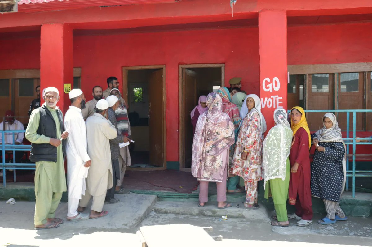 amaanbhat_'s tweet photo. Fifth phase of India's general elections in Bandipora, which is a part of Baramulla Parliamentary Constituency, on May 20th. https://t.co/FzUnGScFJq
