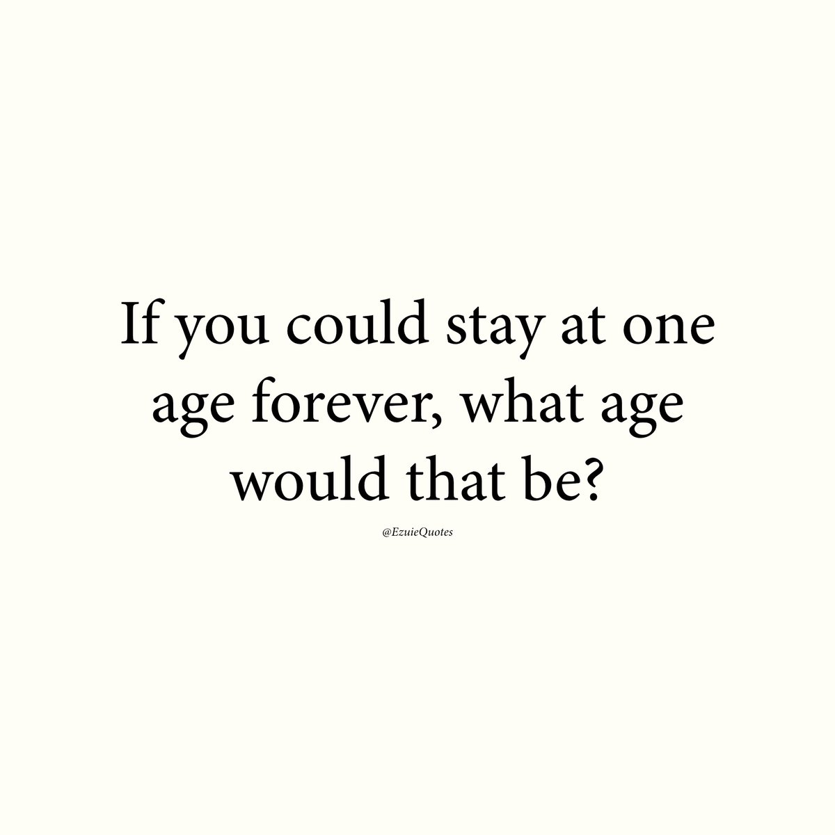 What age
