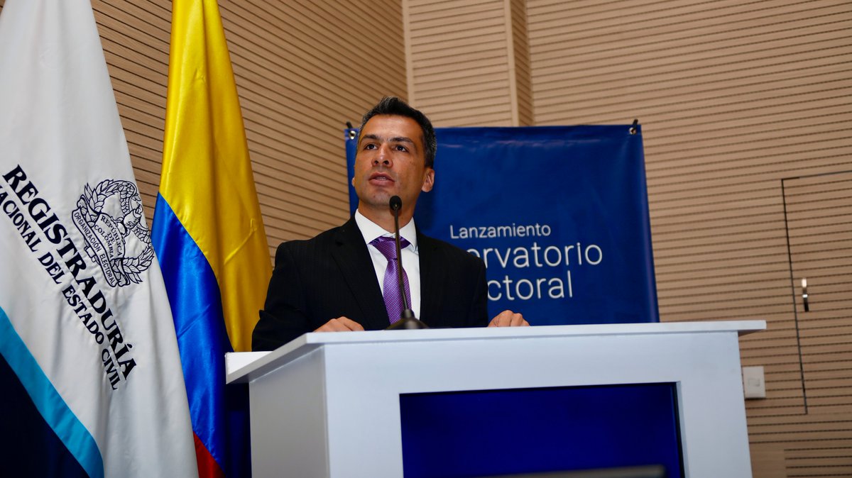 El director de Gestión Electoral, Rafael Antonio Vargas González, presentó durante el lanzamiento del #ObservatorioElectoral un análisis sobre el comportamiento de la participación y el abstencionismo electoral en las elecciones presidenciales 2018 - 2022 y las elecciones