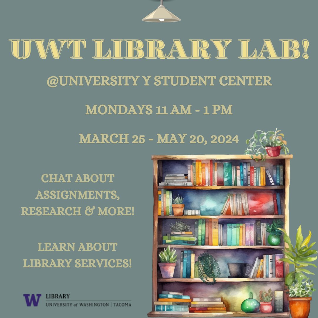 UW Tacoma Library tweet media