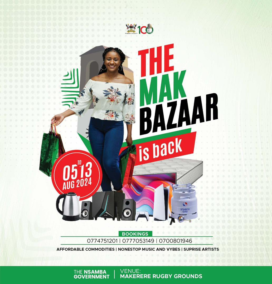 THE MAK BAZAAR 2024! (5th -13th August)