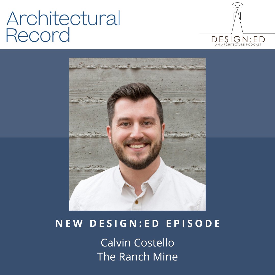 The Ranch Mine co-founder Cavin Costello joins the podcast to discuss brand-building, his firm’s customized approach to designing high-end residential projects, and how transitioning to a fully remote practice has boosted creativity. architecturalrecord.com/designed-podca…