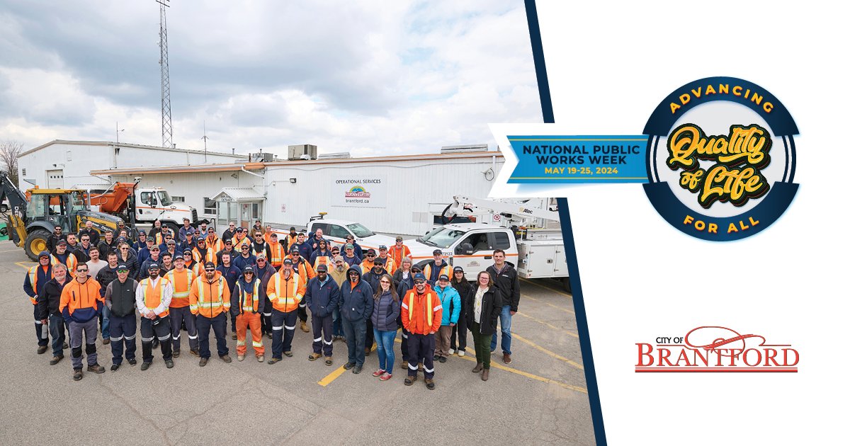 Whether it’s maintaining our traffic signals or streetlights, or clearing snow from our roads, our Operational Services team keeps our city safe and functional. Join us in recognizing their vital contributions during National Public Works Week! #NPWW #AdvancingQualityofLife