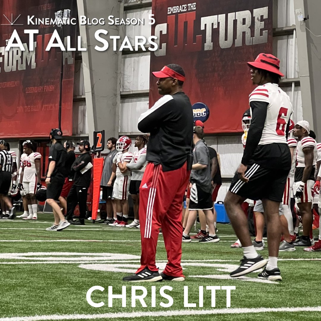 KinematicCo_'s tweet image. Meet Chris Litt, Associate Director of Sports Medicine and Head Football Athletic Trainer at the University of Louisiana. Discover his inspiring journey blending sports and medical care to help athletes excel. Read here: kinematiccompany.com/post/chris-litt