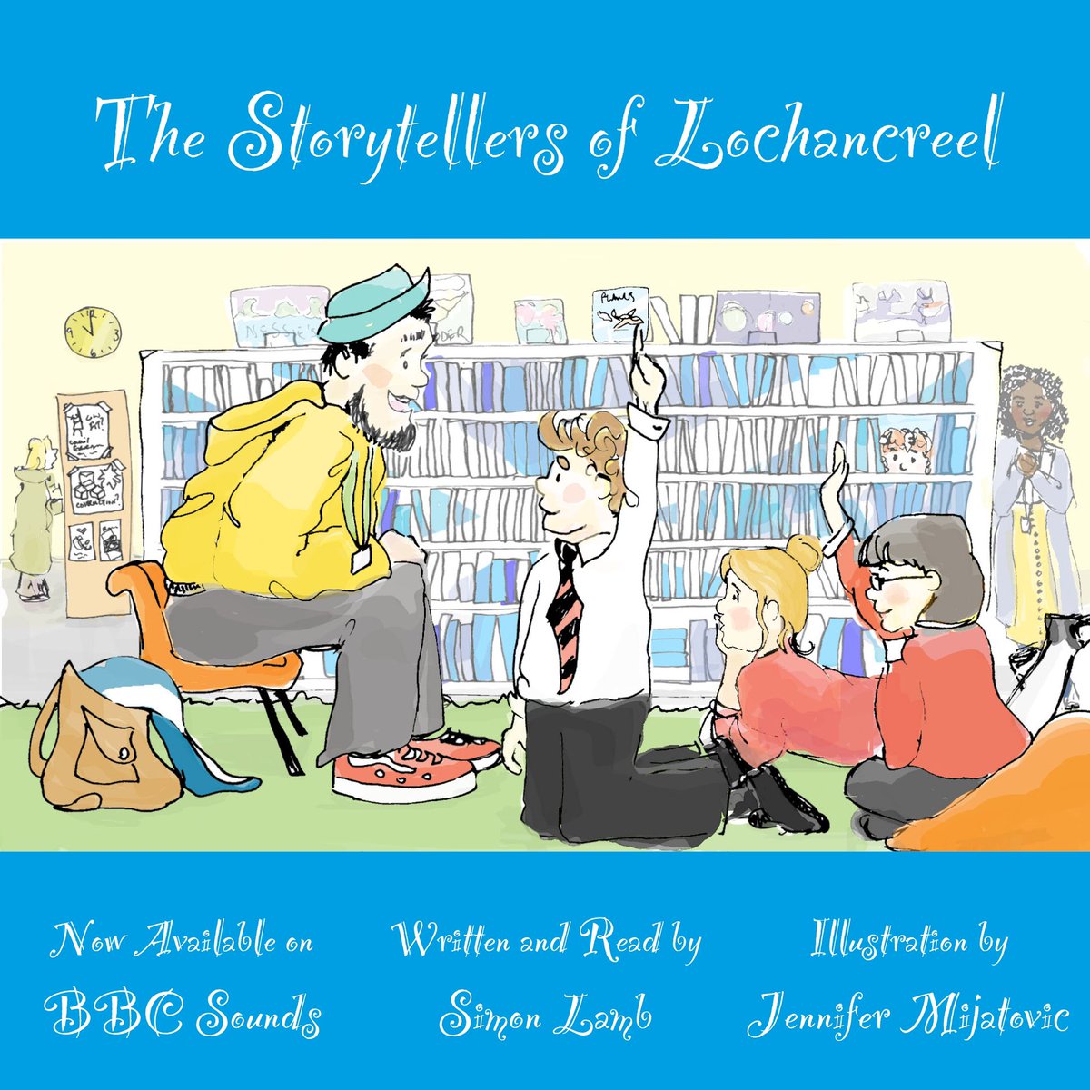 💥 So cool: I’ve written a brand new audio story and you can listen NOW on BBC Sounds! 🎙️ Presenting ‘The Storytellers of Lochancreel’ – part of Time for a Story by BBC Scotland – written and read by me, illustration by Jennifer Mijatovic. @BBCSounds @BBCScotLearn @claireogalla