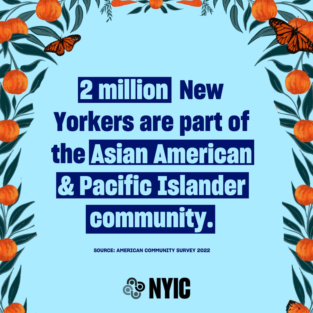 Happy Asian American & Pacific Islander Heritage Month! 🎉 Did you know? New York is home to the second largest Asian American/Pacific Islander (AAPI) population in the country. ⭐️ 2 million New Yorkers are part of the AAPI community. #aapi #aapiheritagemonth